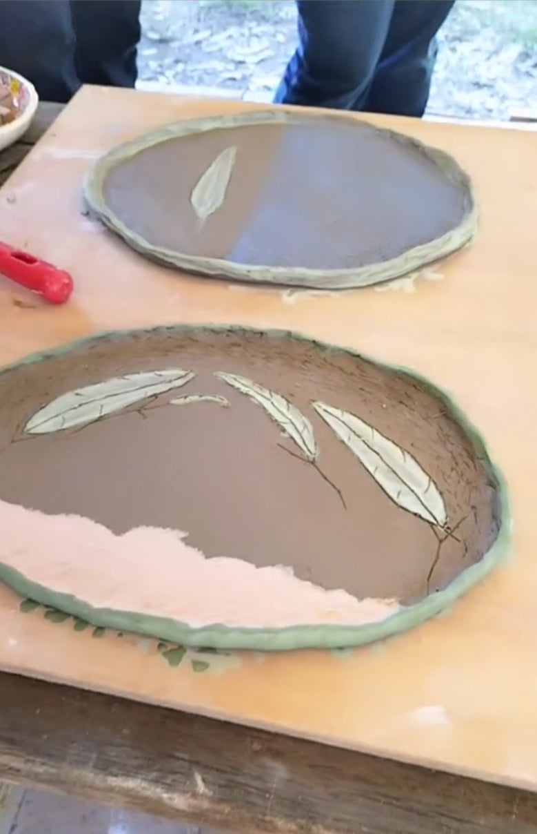 Pottery Platter & set of 3 Dip Bowl Workshop Saturday the 30th of August 3PM-5:30PM